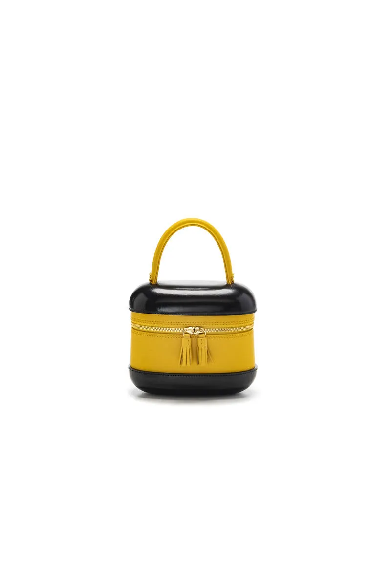 6741EN - Textured Epi Calfskin Top Handle Bag