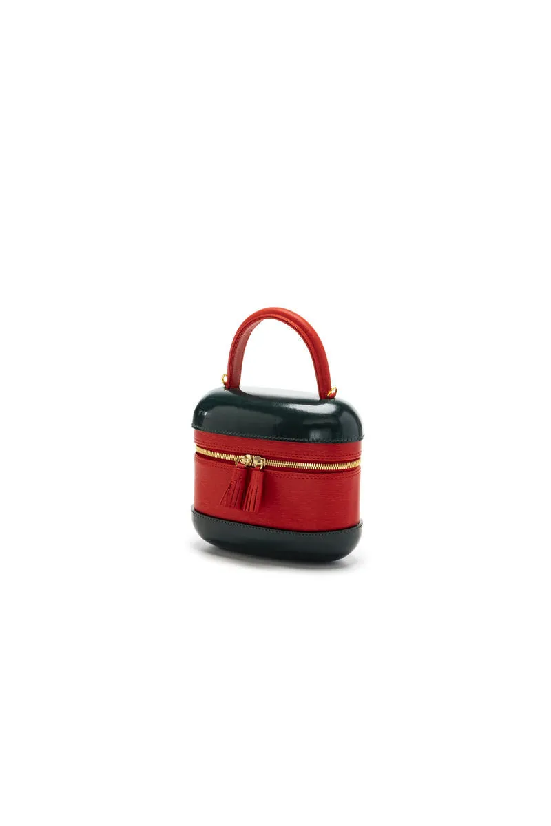 6741EN - Textured Epi Calfskin Top Handle Bag