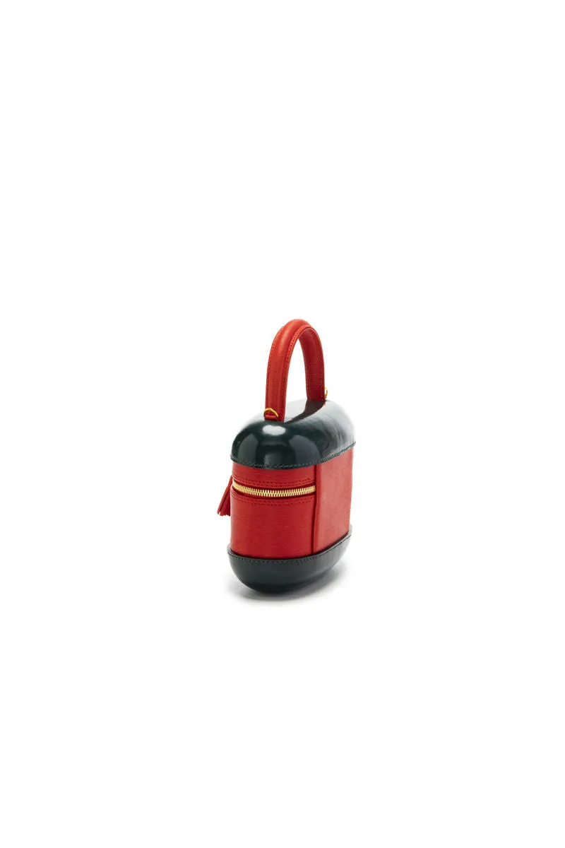 6741EN - Textured Epi Calfskin Top Handle Bag