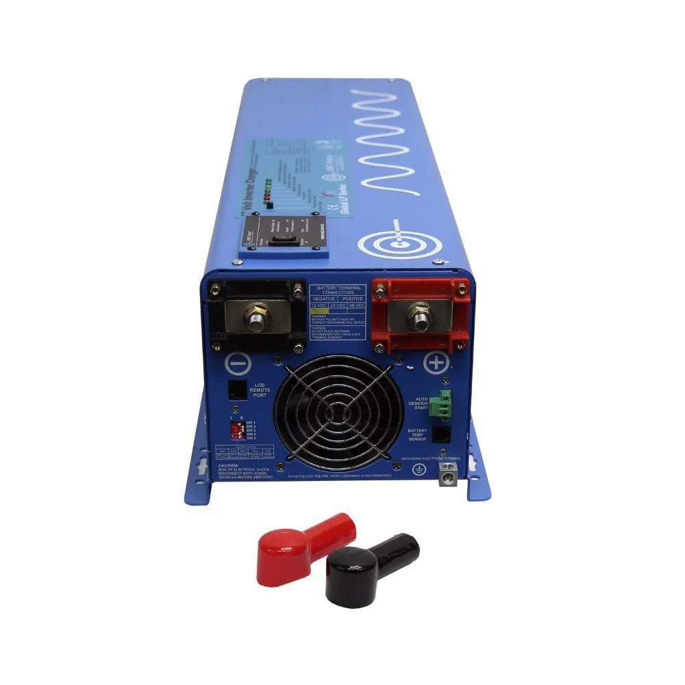 Aims PICOGLF40W12V120V 4000 Watt 12 Volt Low Frequency Pure Sine Inverter Charger