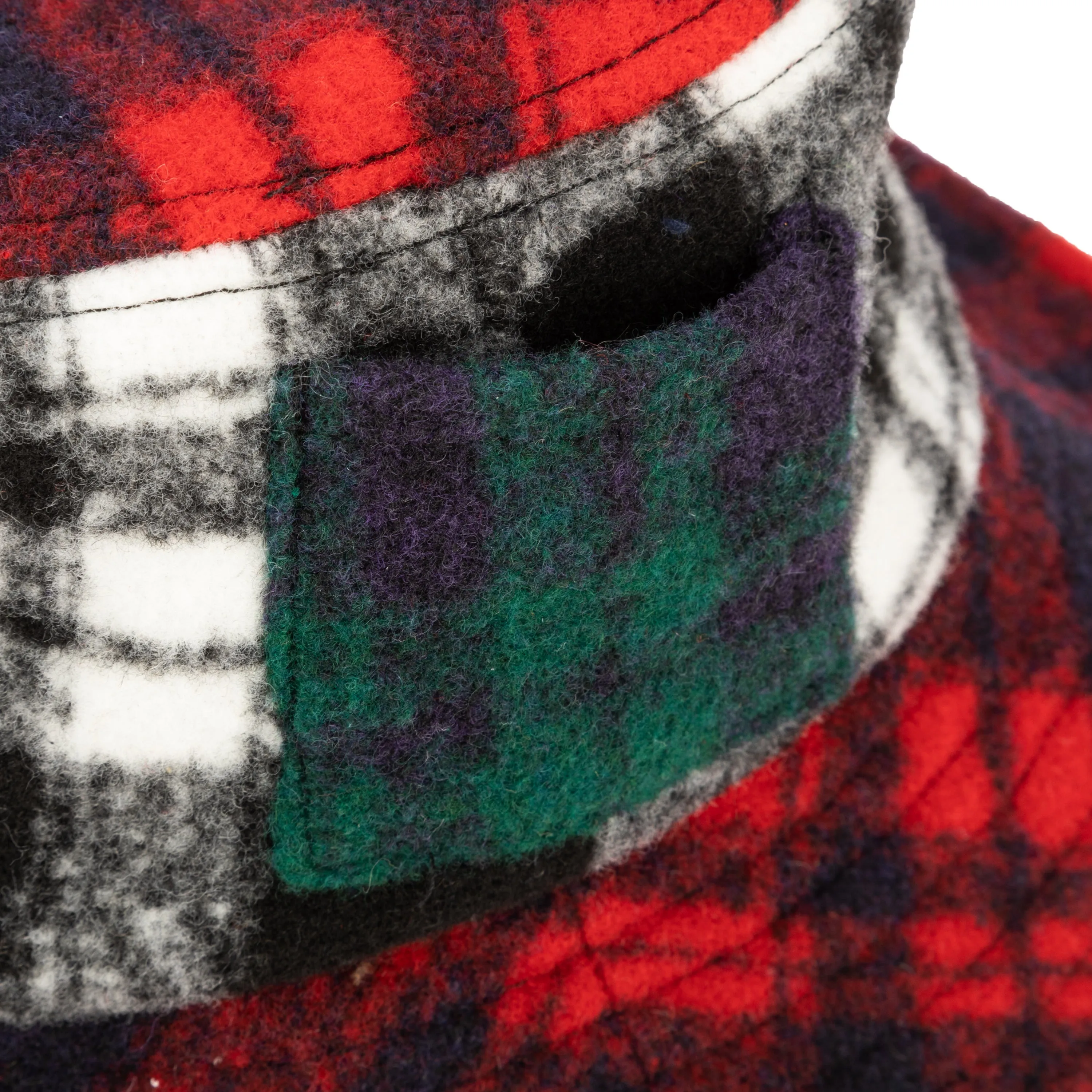 Anita Mixed Plaid Bucket