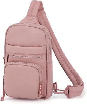BAGSMART Crossbody Sling Bags for Women, Small Crossbody Purse Fanny Packs with Adjustable Strap, Sling Backpck for travel