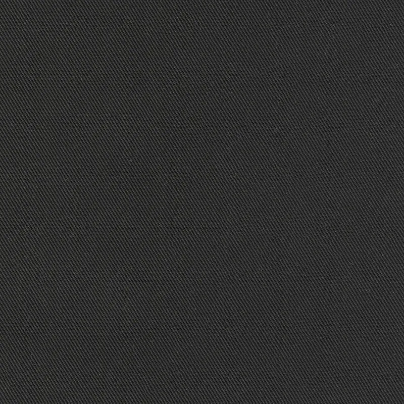 Big Sur Canvas - Solid Black Yardage