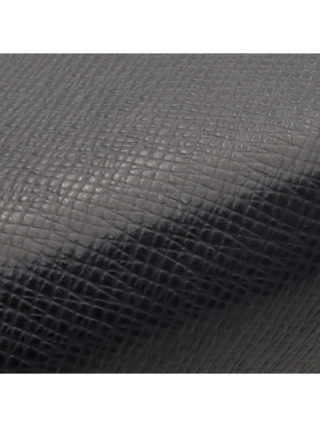 Blue Marine Taiga Leather Voyage Clutch
