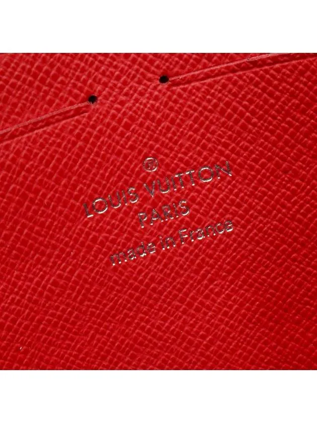 Blue Marine Taiga Leather Voyage Clutch