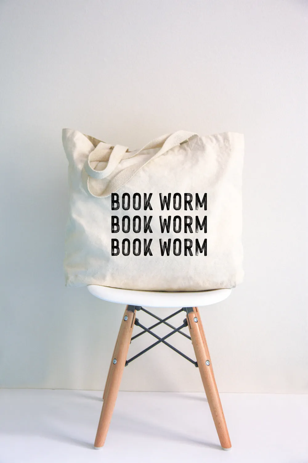 Book Worm on Repeat Tote Bag