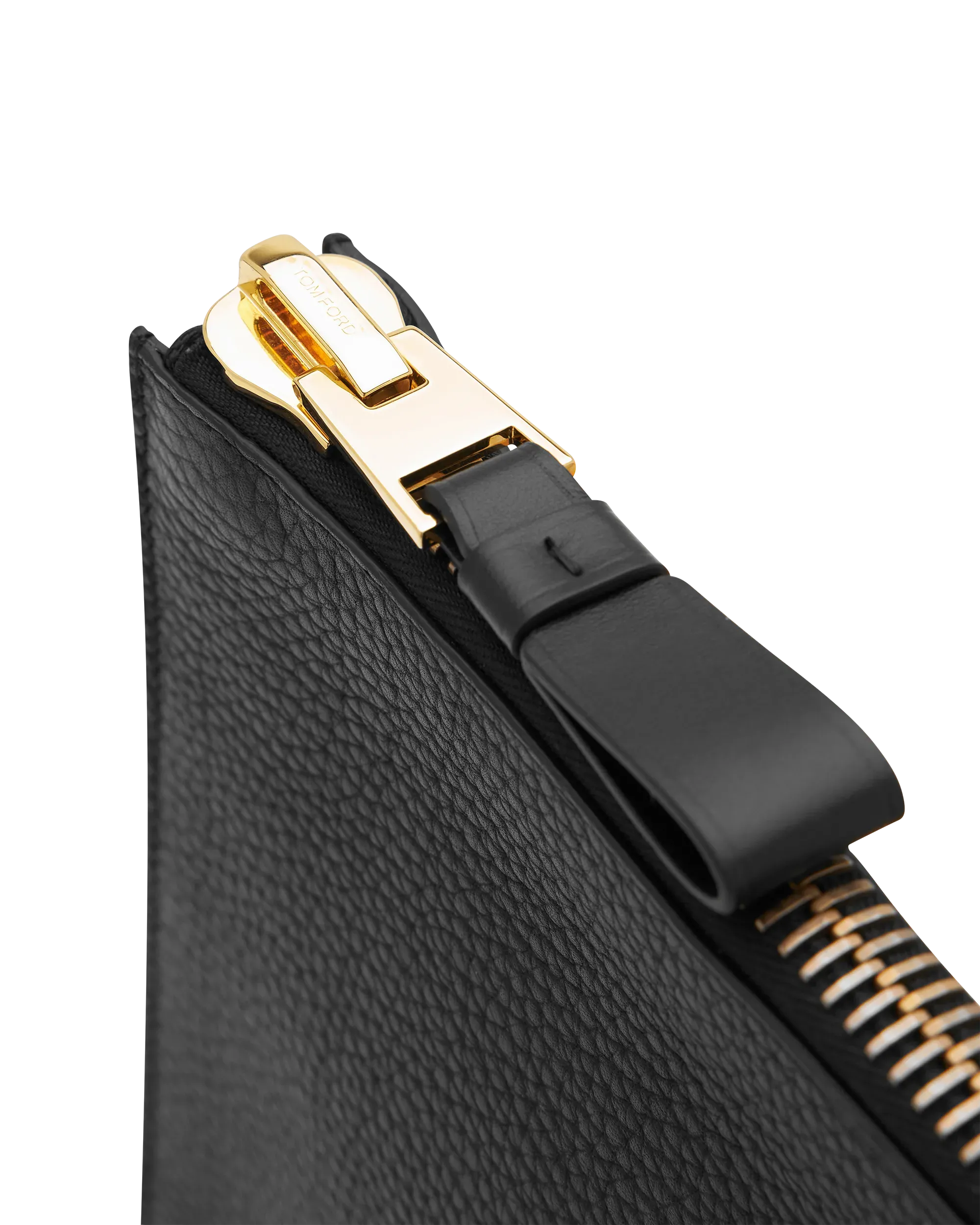 Buckley Embossed Leather Zip Portfolio