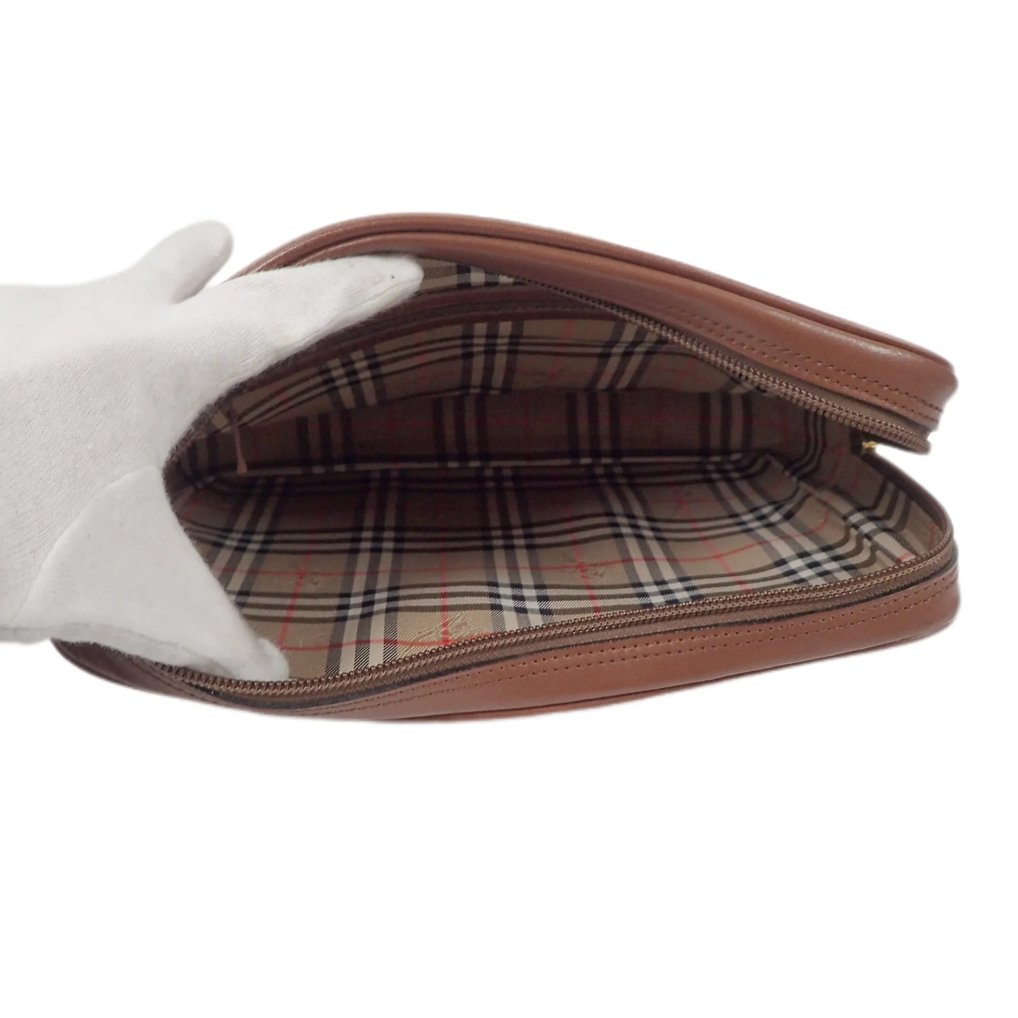 *Burberry's バーバリーズ セカンドバッグ チェック ノバチェック P25088V