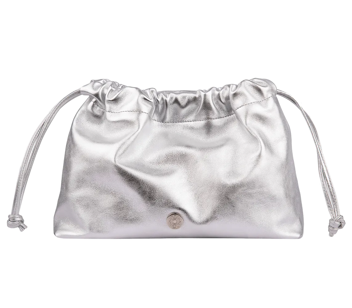 Cloud Clutch Silver