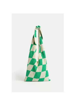 Clue Bag | Green   Ivory