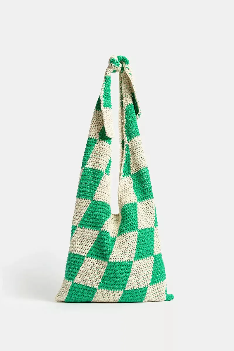 Clue Bag | Green   Ivory
