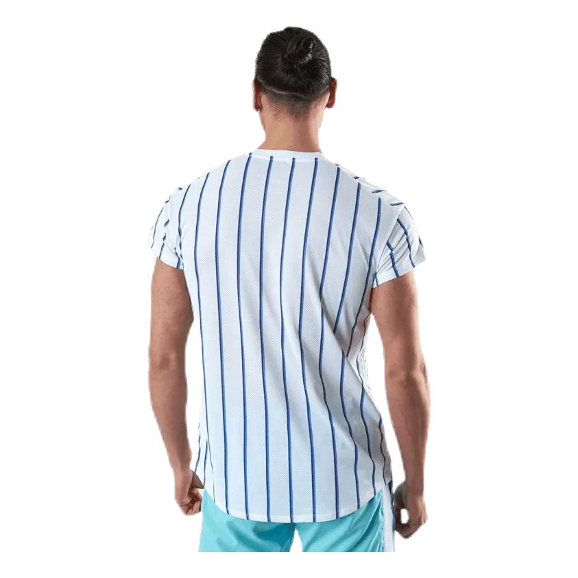 Court Slam SS Top White/Green