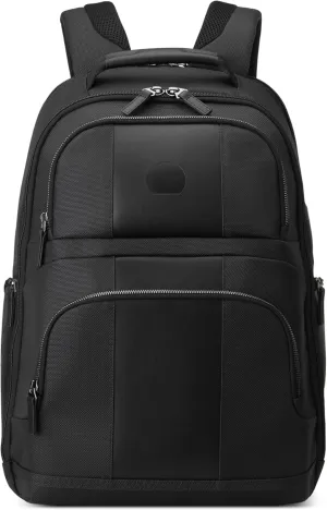 DELSEY PARIS Wagram Laptop Travel Backpack, Black, 15.6 Inch