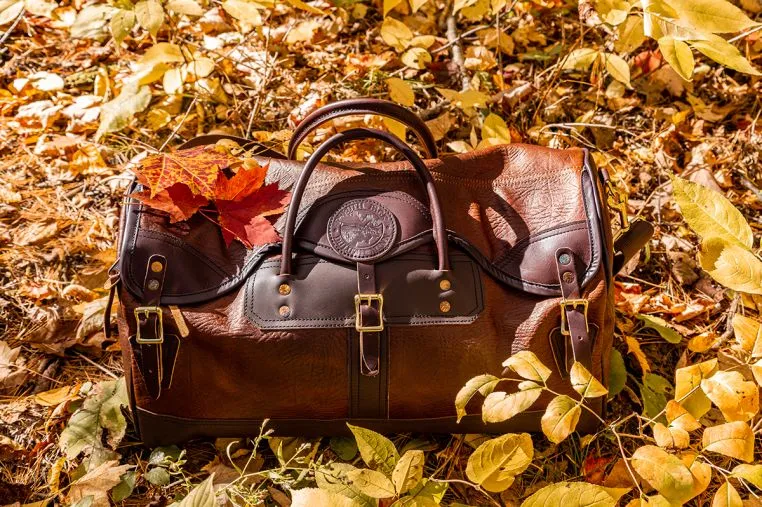 Duluth Pack Bison Leather Sportsman's Duffel