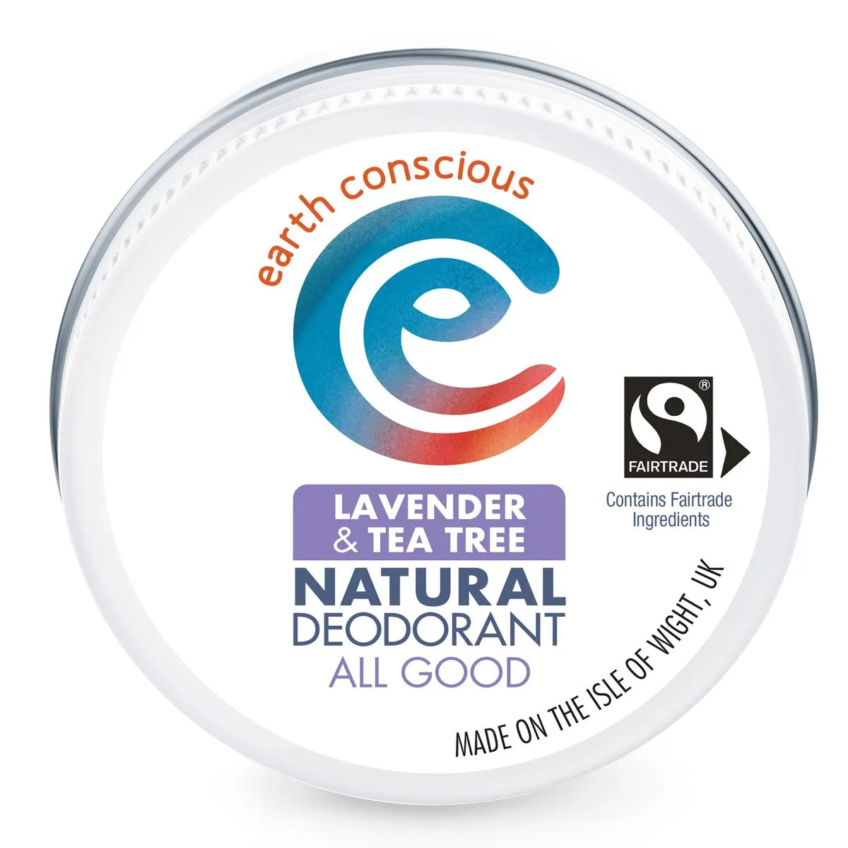 Earth Conscious Deodorant Tin