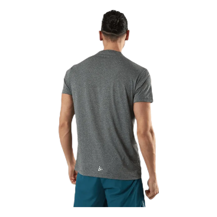 Eaze SS Mesh Tee Grey