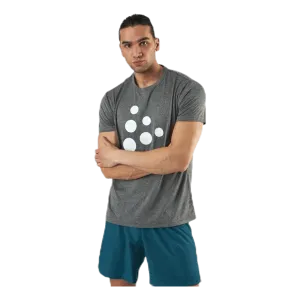 Eaze SS Mesh Tee Grey