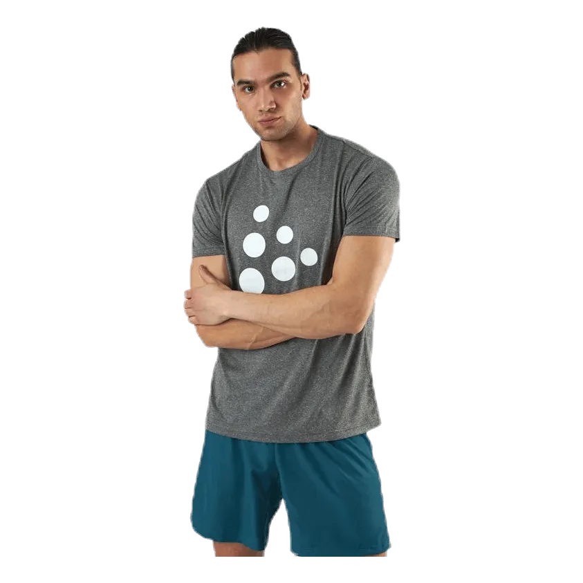 Eaze SS Mesh Tee Grey