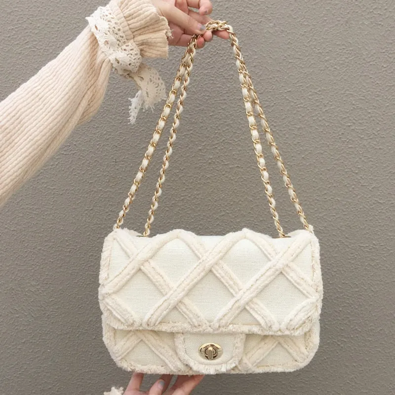 Elegant Plush Bag