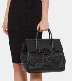 Embroidered Palazzo Empire Bag
