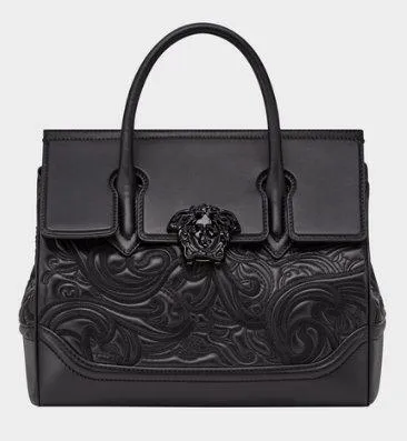 Embroidered Palazzo Empire Bag