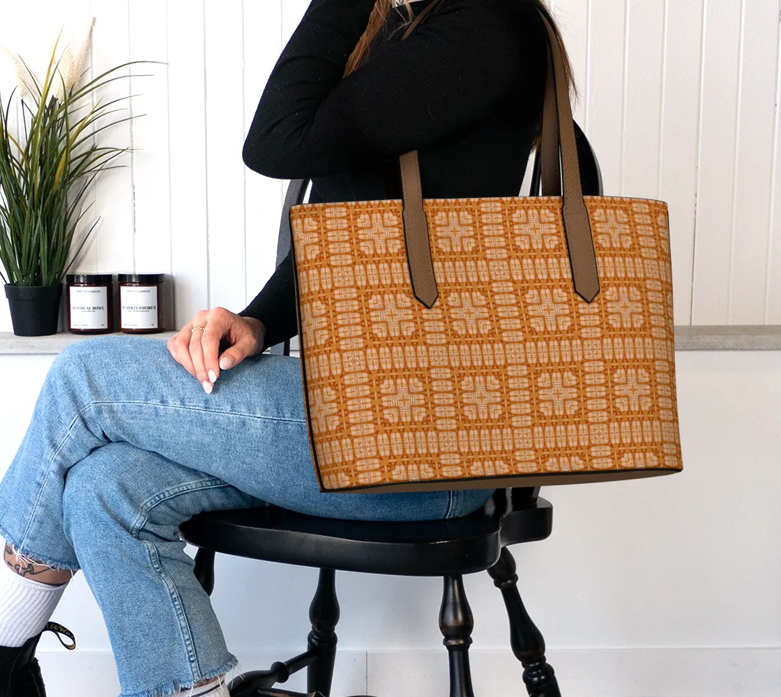 Girlie Girder Vegan Leather Tote