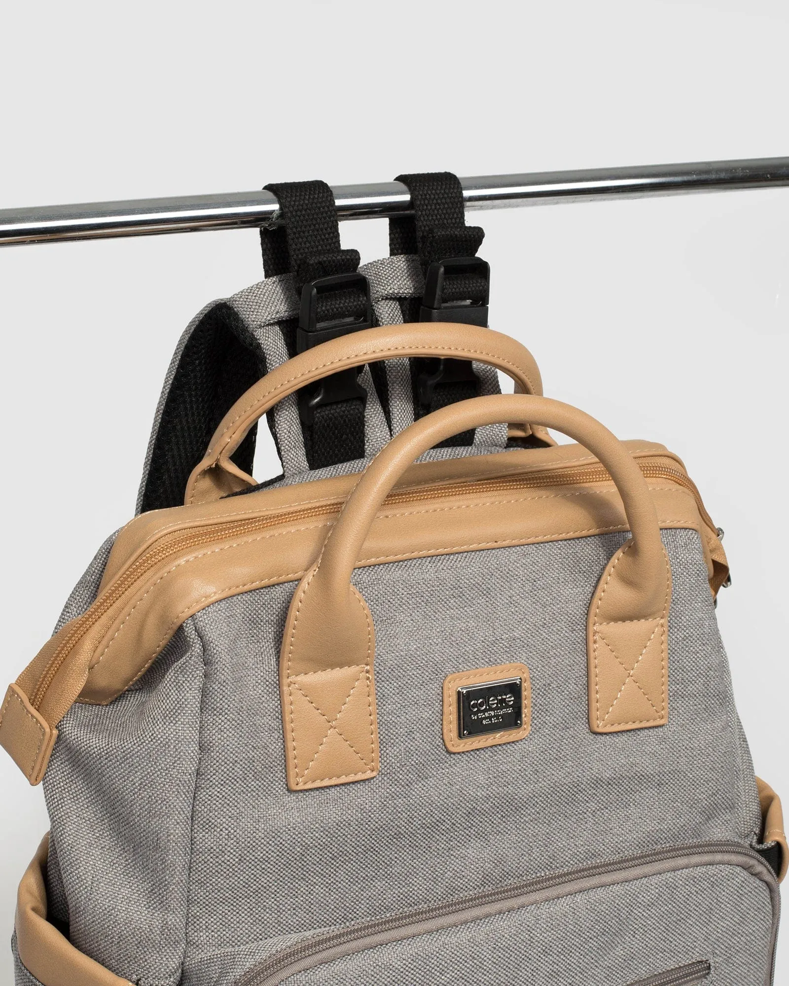 Grey Kyla Baby Bag Backpack