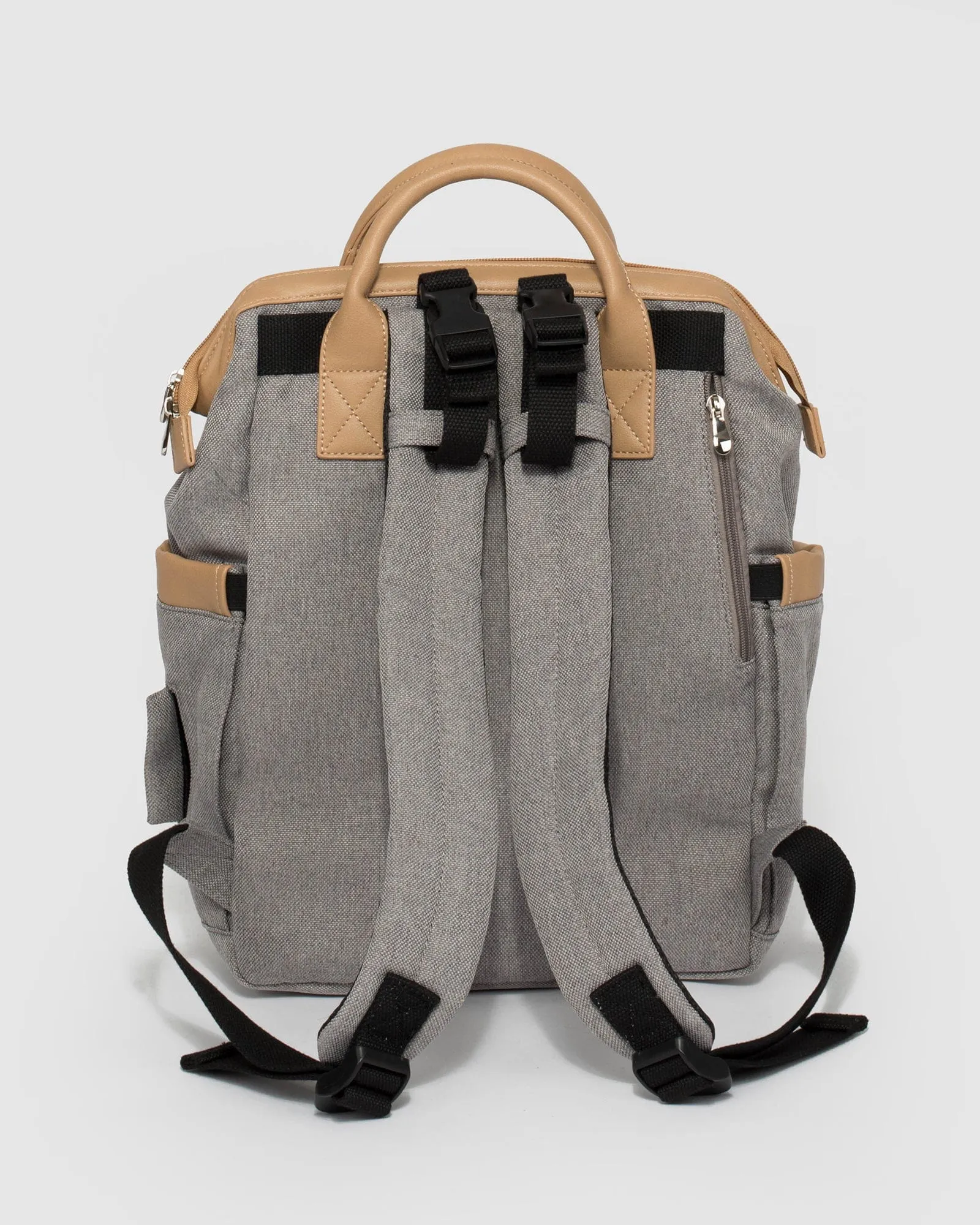 Grey Kyla Baby Bag Backpack
