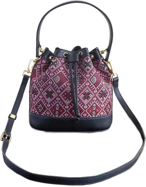 HangErFeng Ladies Crossbody Bag Dress Accessories Silk Handbag 124