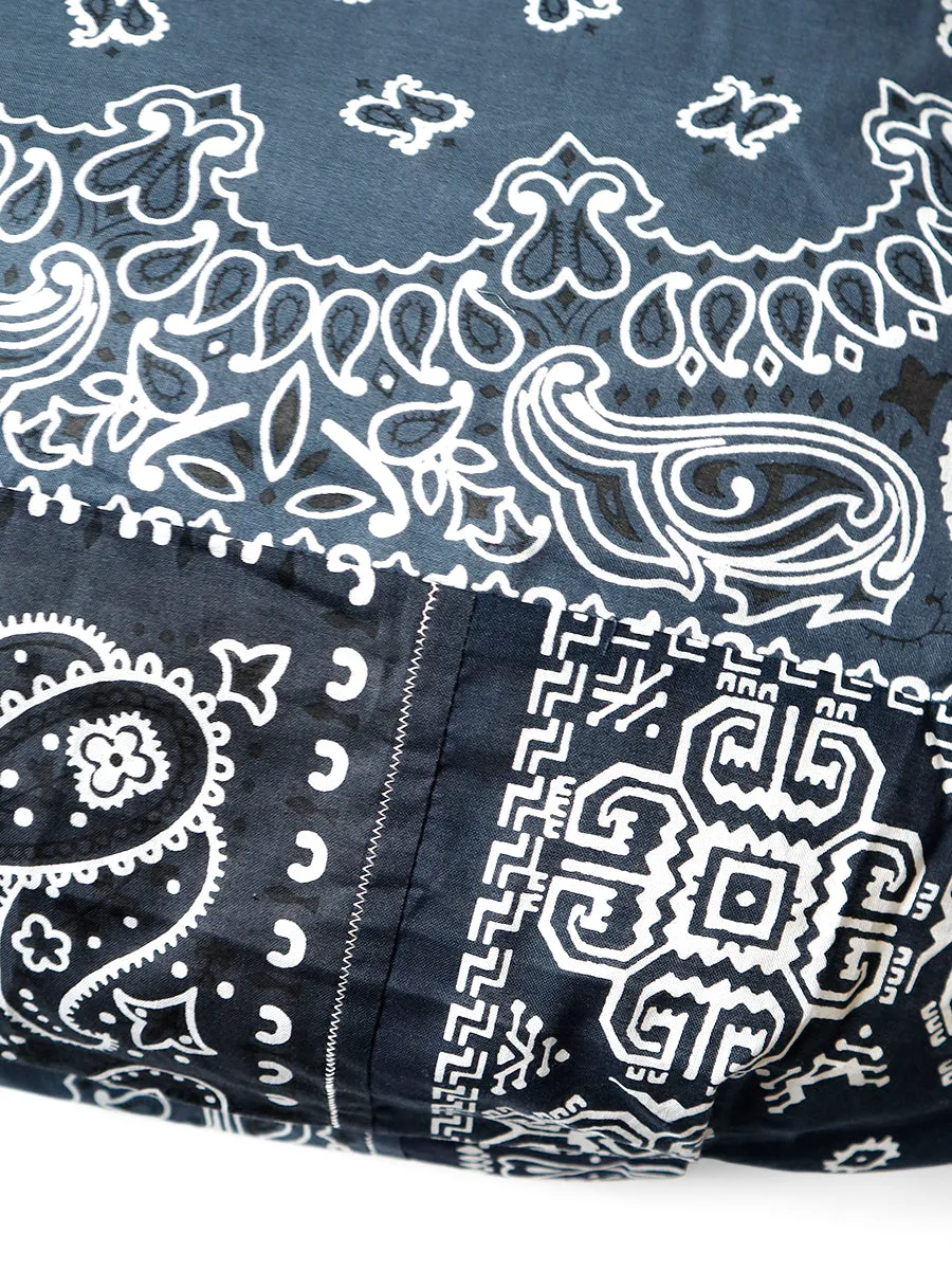 Kapital Gauze Bandanna Patchwork TRANSIT Snufkin Bag - White