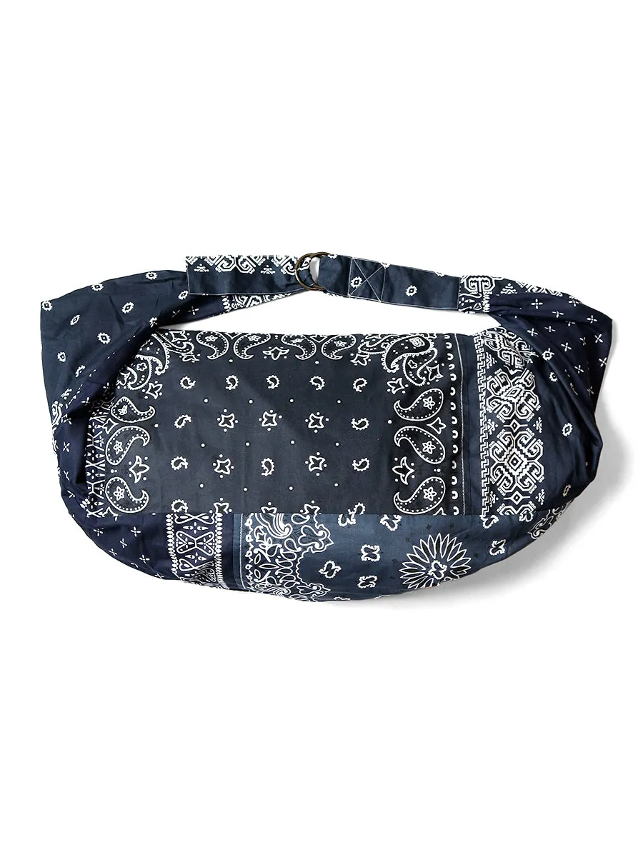 Kapital Gauze Bandanna Patchwork TRANSIT Snufkin Bag - White