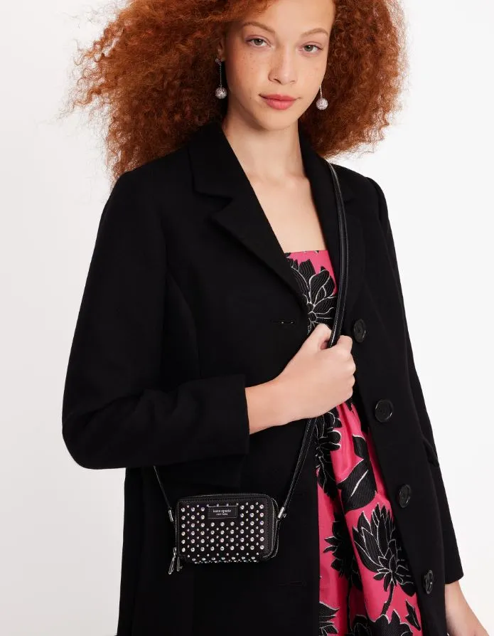 Kate Spade Double Zip Micro Crossbody Handbag