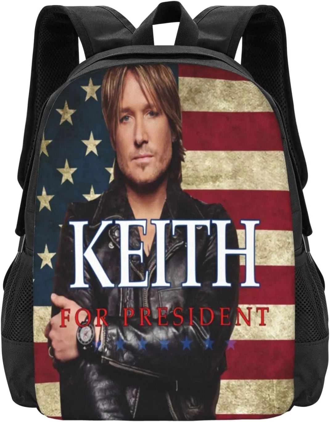 Keith Musics Urban Backpack Large Capacity Backpacks Minimalist Leisure Travel Daypack 12.5X5.5X16.5 inch