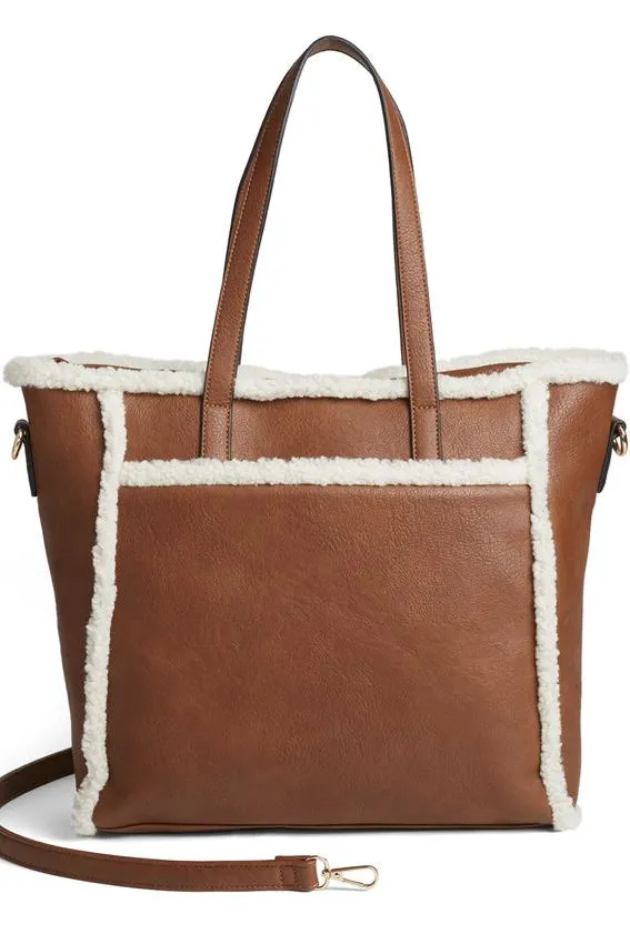 Kinsey Sherpa Tote and Crossbody