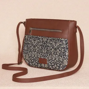 Lattice Lace U-Shaped Sling Bag