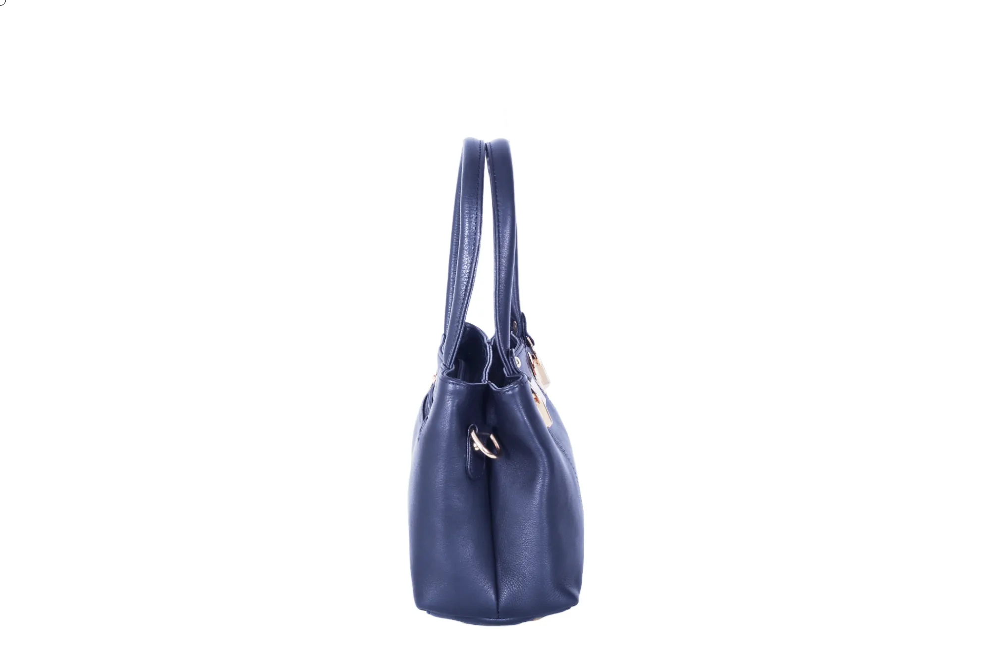 LEATHER HANDHELD BAG 37016 (BLACK)