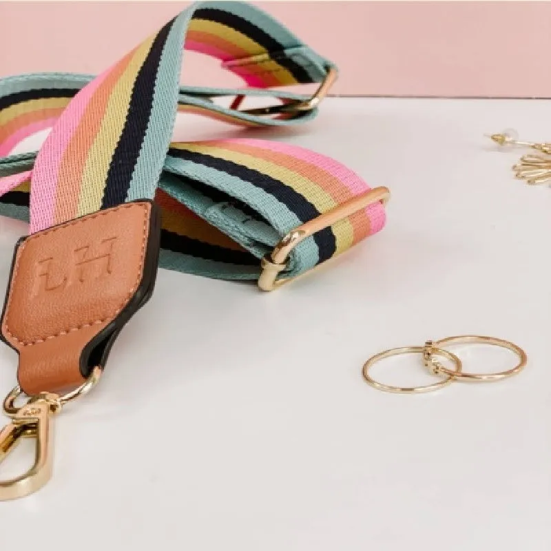 Louenhide - Munroe Guitar Strap - Candy Stripe