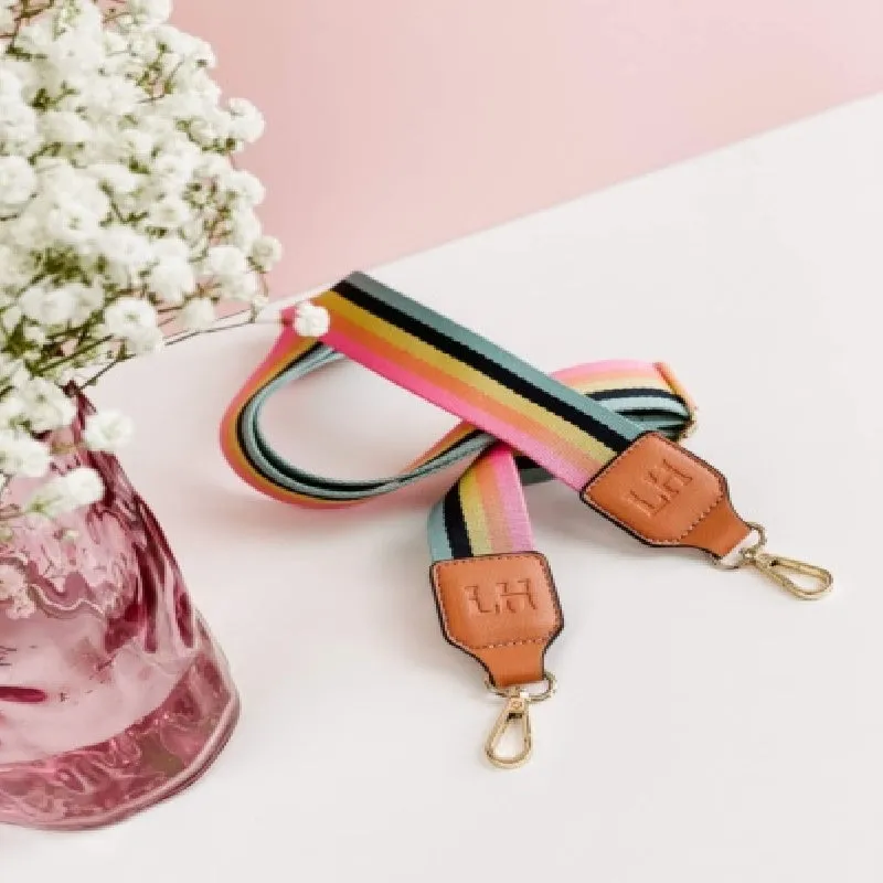 Louenhide - Munroe Guitar Strap - Candy Stripe