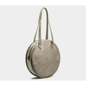 Meghan - Silver Vegan Tote Bags