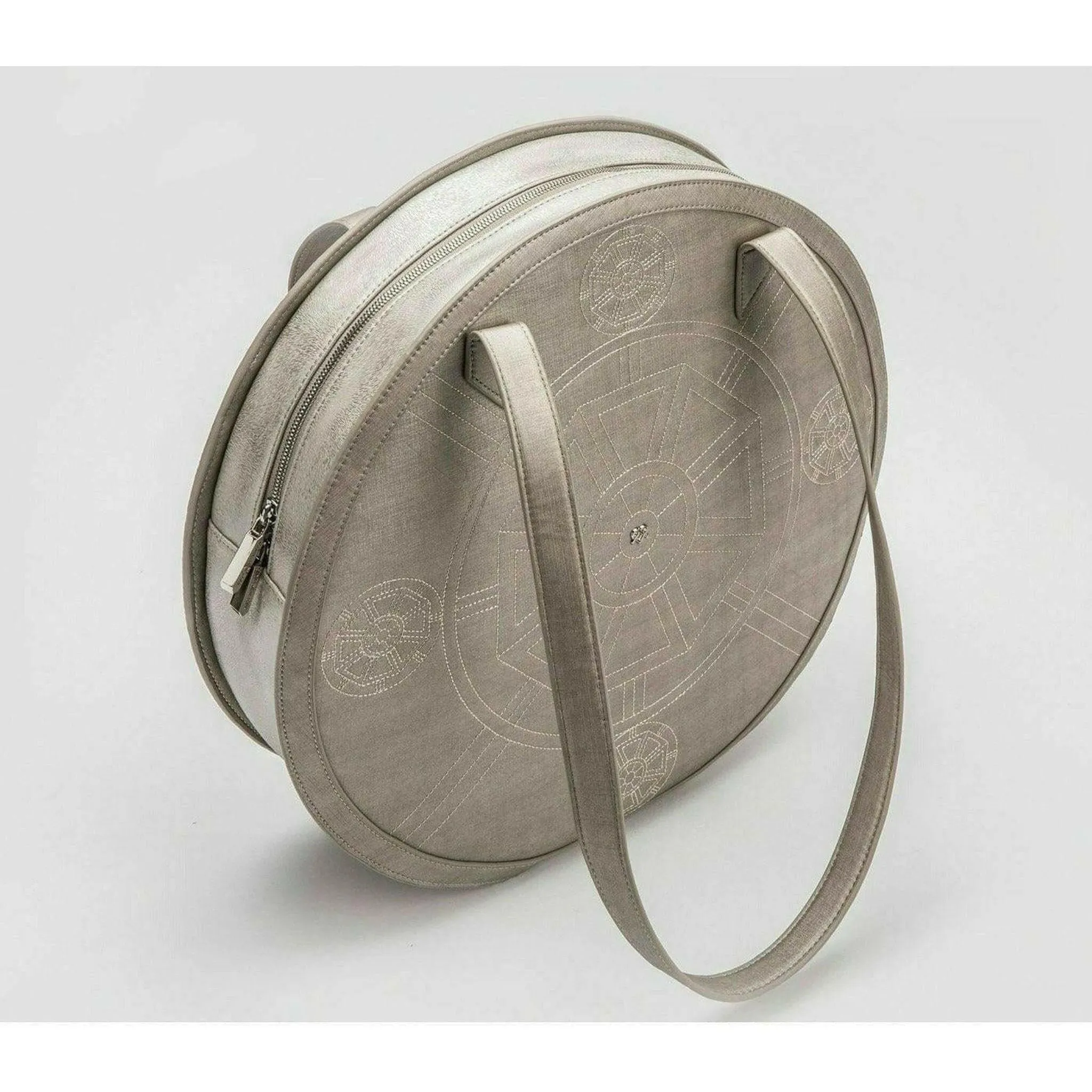 Meghan - Silver Vegan Tote Bags