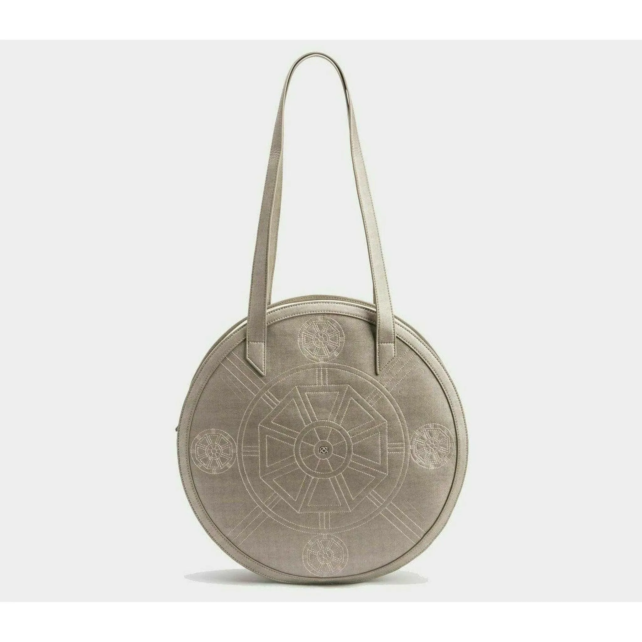 Meghan - Silver Vegan Tote Bags