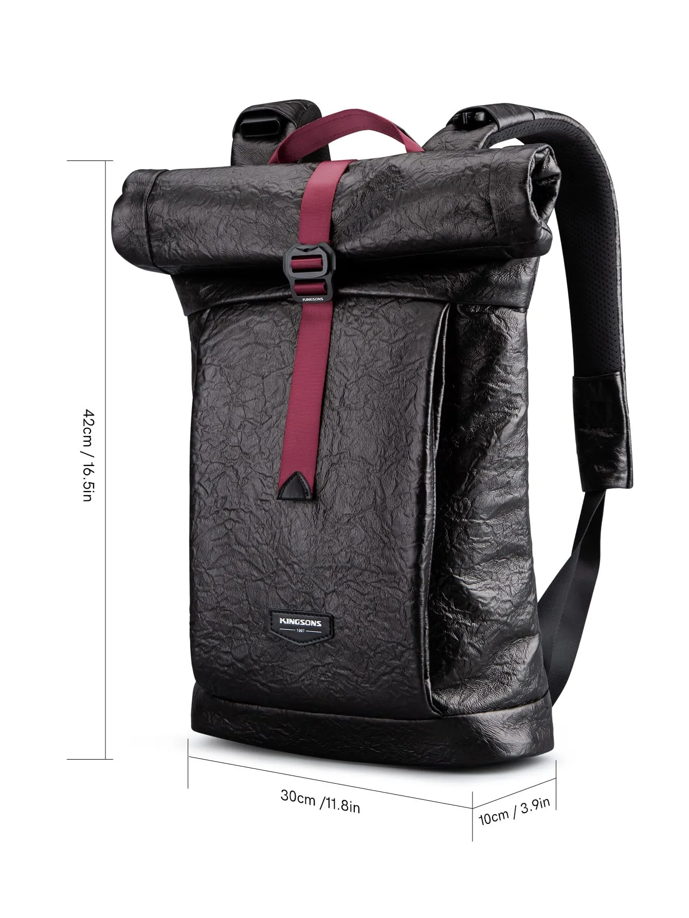 Men Letter Patch Decor Casual Daypack