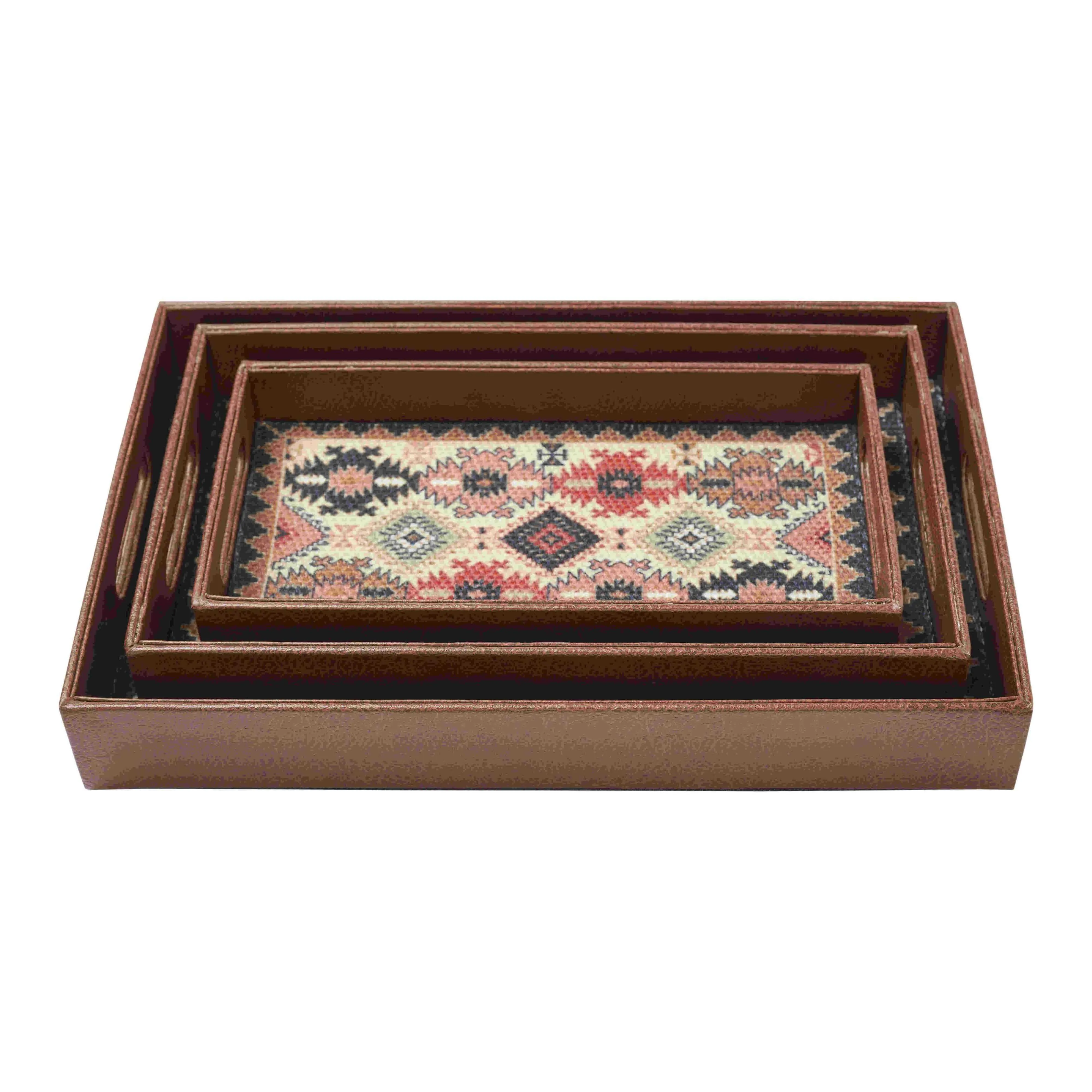 Mona B Jules Set Timeless Utility Set A Functional and Fashionable Tray & Tissue Box for Every Day