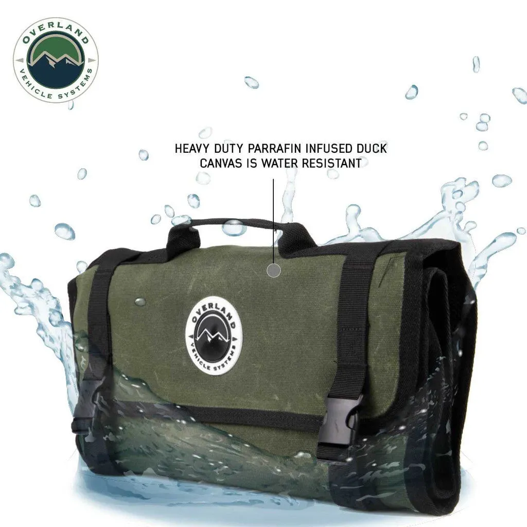 OVERLAND VEHICLE SYSTEMS | Rolled Bag First Aid #16 Waxed Canvas Universal (21109941)