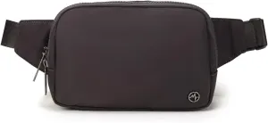 Pander Belt Bag Large 2L, Nylon Fanny Pack Purse for Women and Men with Adjustable Strap