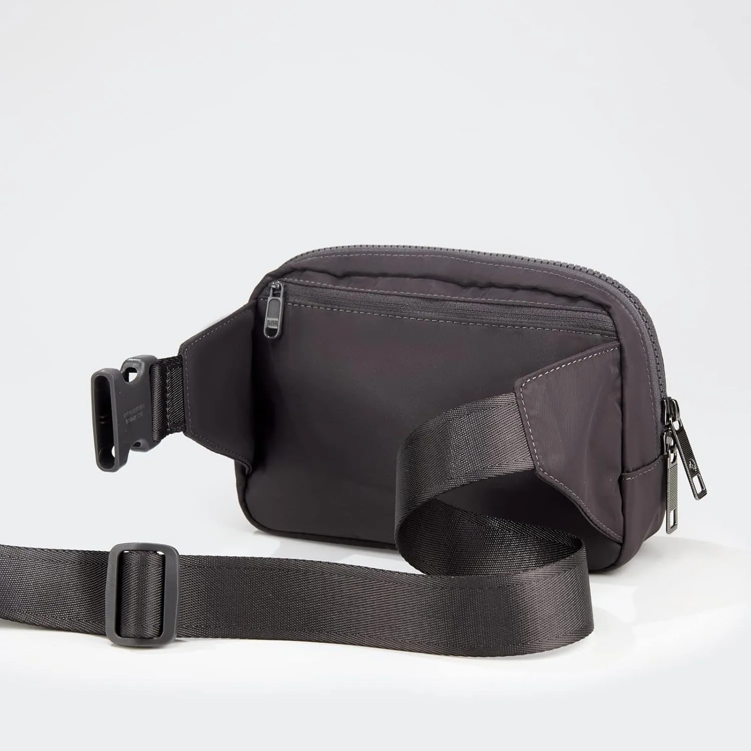 Pander Belt Bag Large 2L, Nylon Fanny Pack Purse for Women and Men with Adjustable Strap