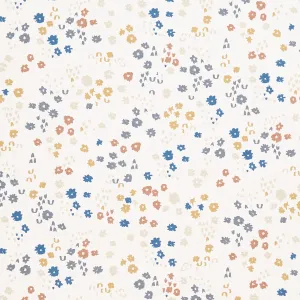 Riverbend Big Sur Canvas - Flowers Natural Yardage