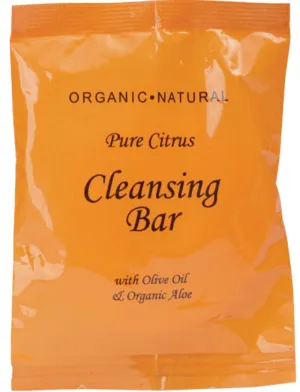 Terra Pure Wild Citrus Cleansing Soap Bars Lot of 25 each 0.75oz Bars