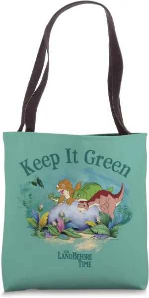 The Land Before Time Keep it Green Tote Bag