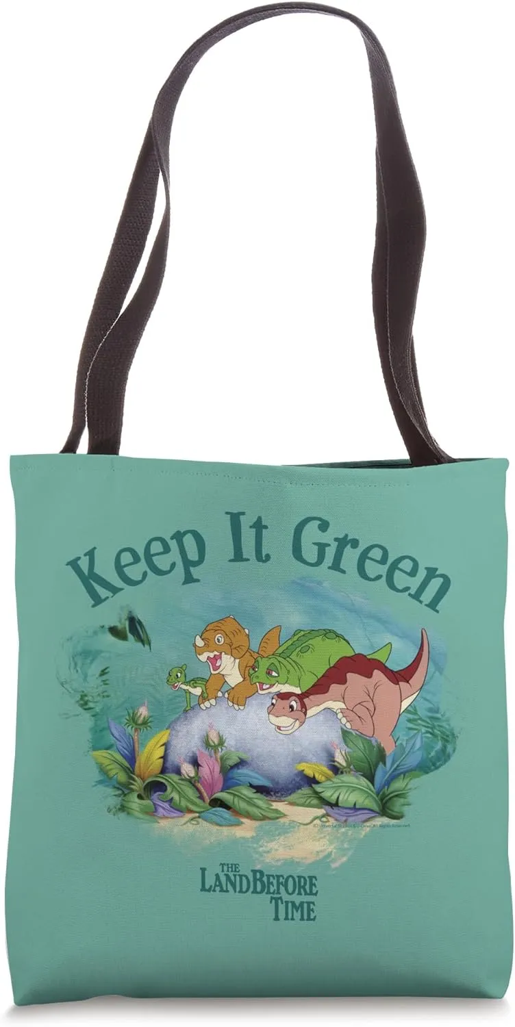 The Land Before Time Keep it Green Tote Bag